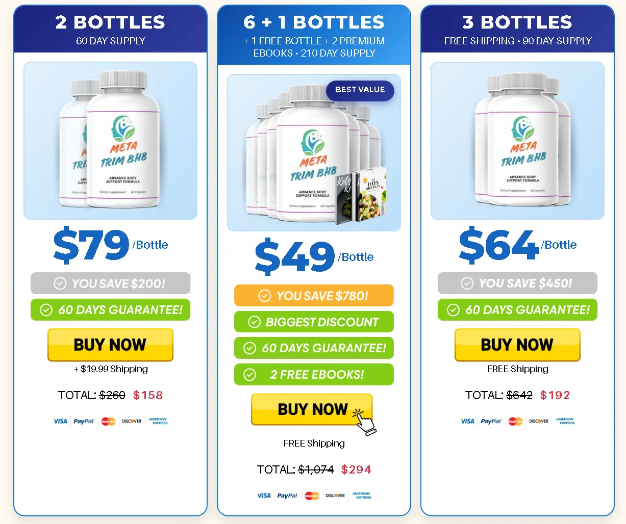 Meta Trim BHB™  Buy Supplement